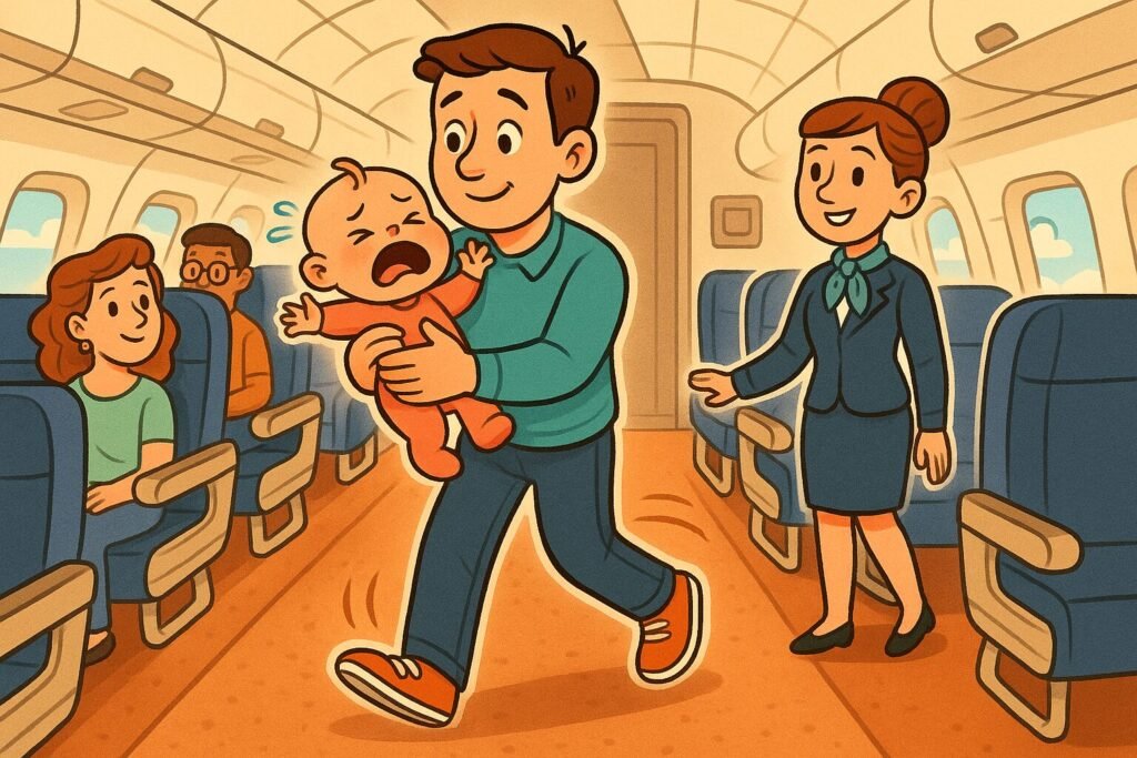 How to Calm a Crying Baby During Traveling – What Worked for Me as a Parent