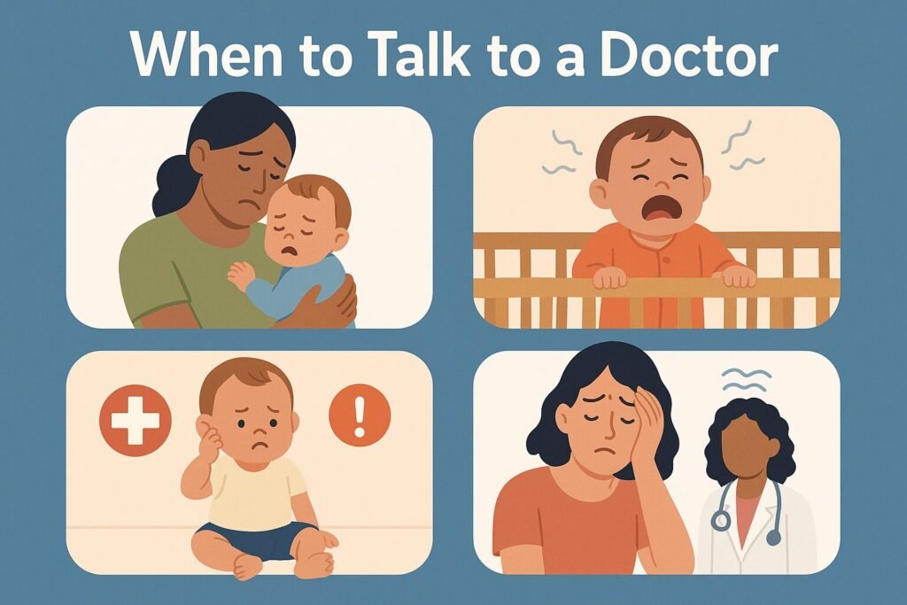 how to handle sleep regression when to call a doctor