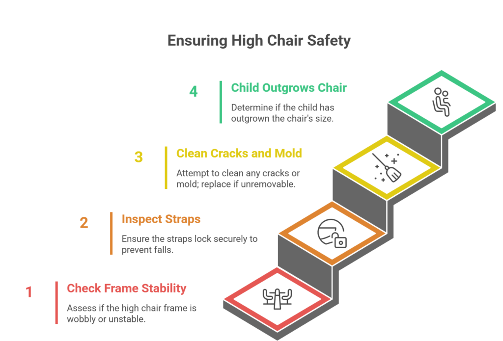 info graphics of Signs It’s Time to Replace Your baby High Chair