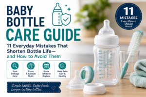 Baby Bottle Care Guide: 11 Everyday Mistakes That Shorten Bottle Life and How to Avoid Them baby bottle care guide everyday essentials