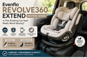 Evenflo Revolve360 Review (2026): Is This Rotating Car Seat Really Worth Buying? Evenflo Revolve360 Review (2026) Is This Rotating Car Seat Really Worth Buying