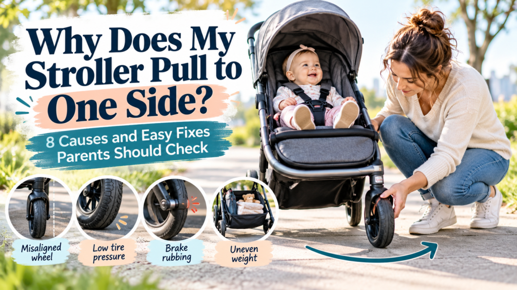 a fature image on Why Does My Stroller Pull to One Side? 8 Causes